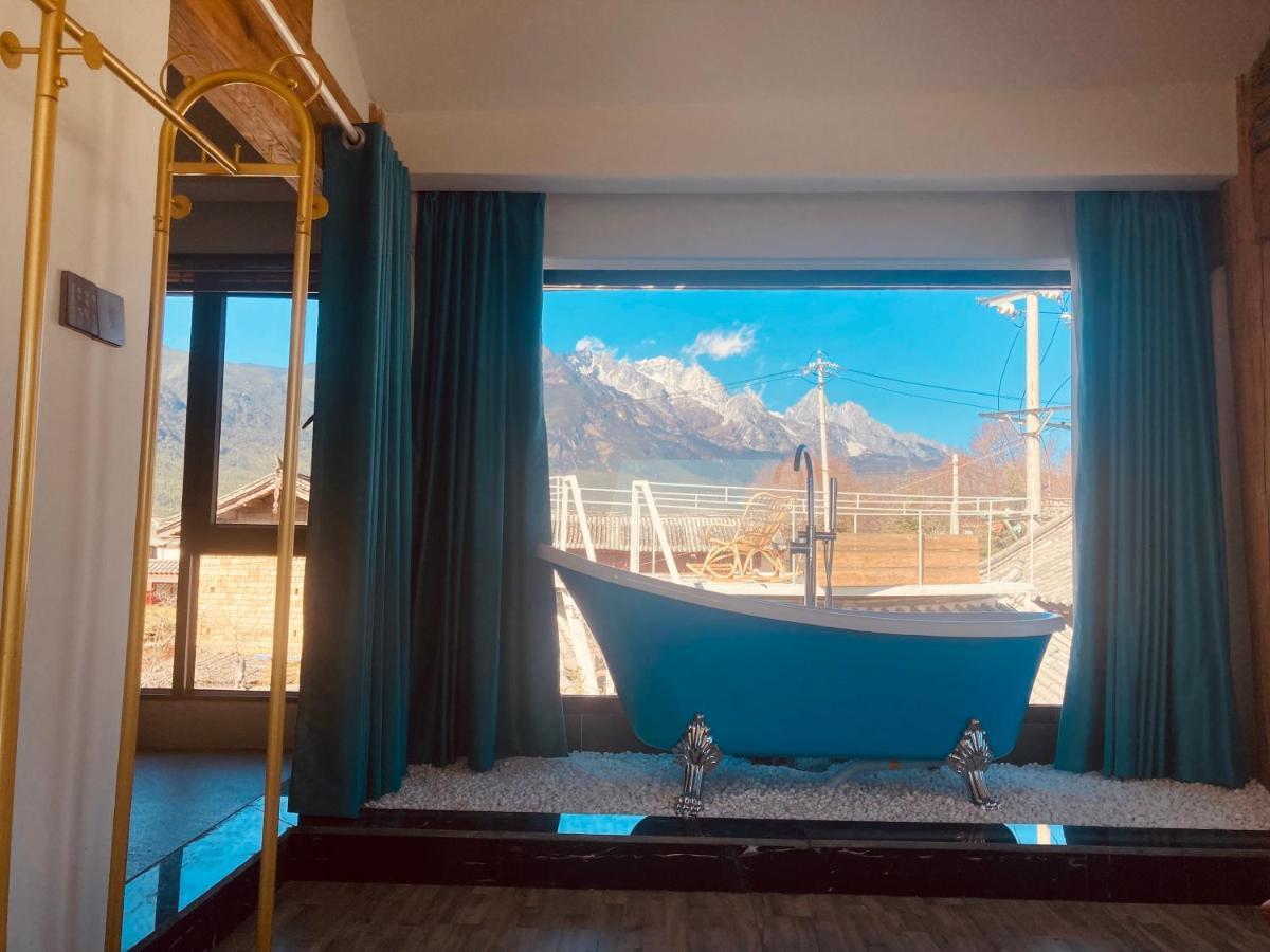玉龙白沙普宿客栈 Lijiang  Esterno foto