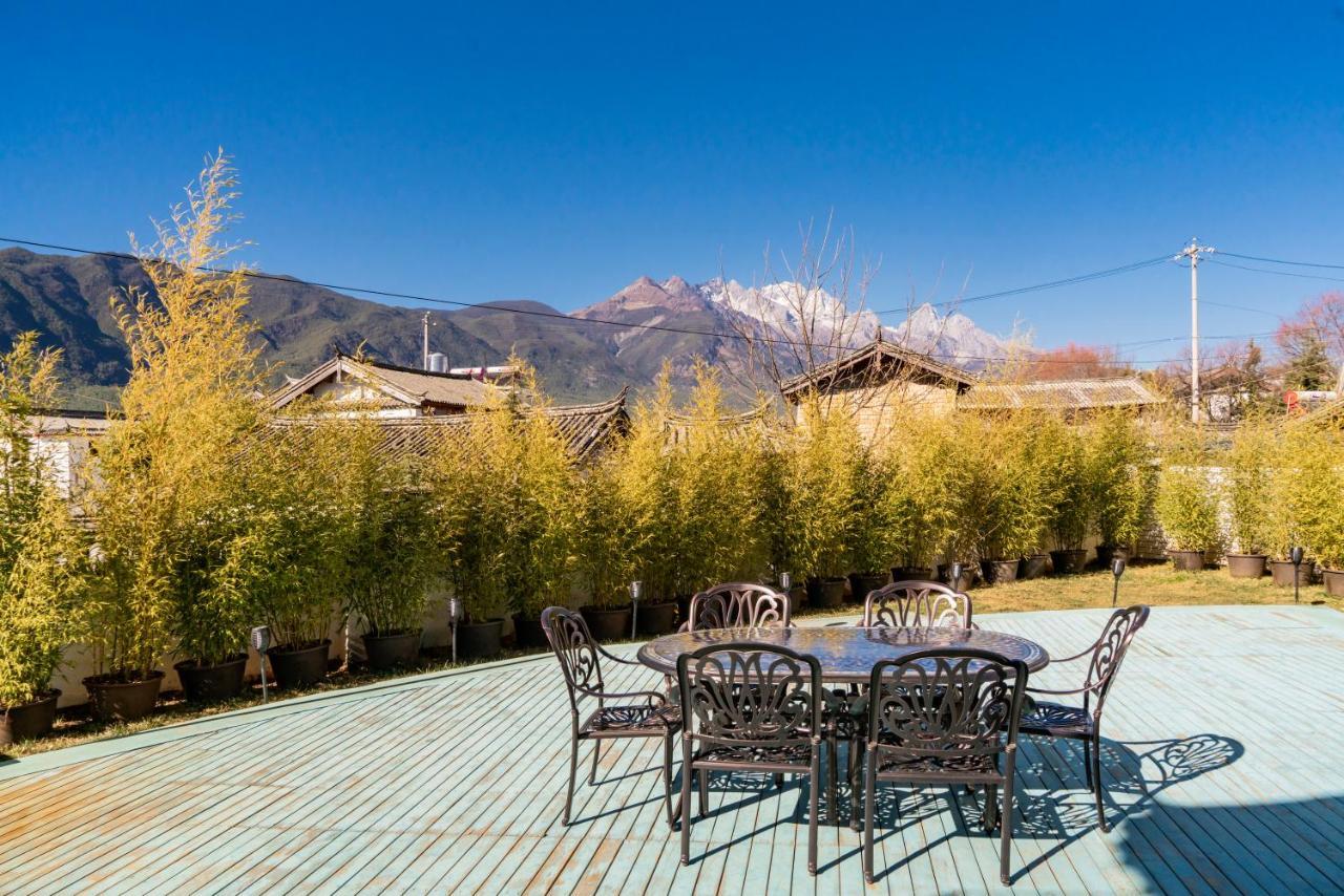 玉龙白沙普宿客栈 Lijiang  Esterno foto