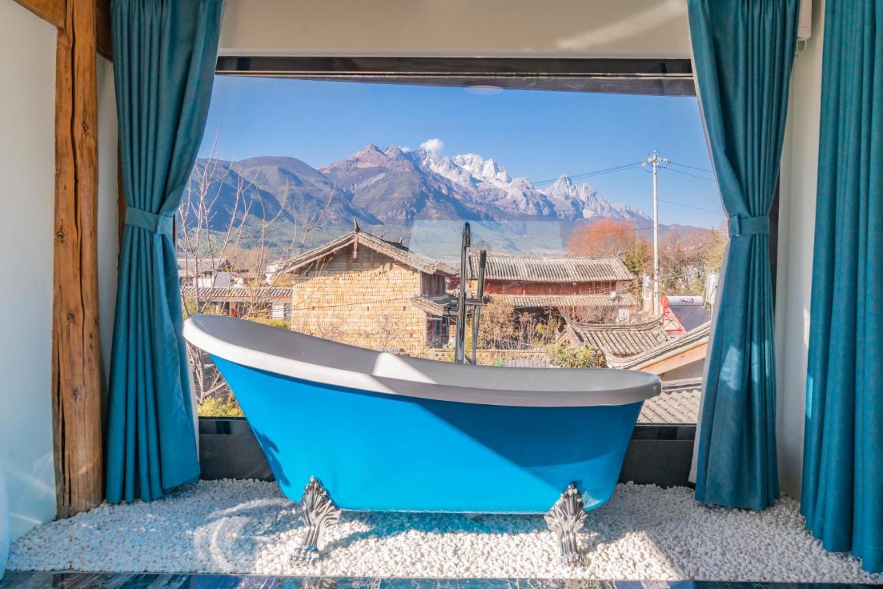 玉龙白沙普宿客栈 Lijiang  Esterno foto
